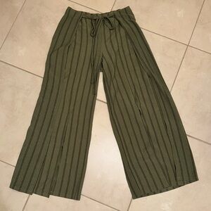 Zara Green Long Pants